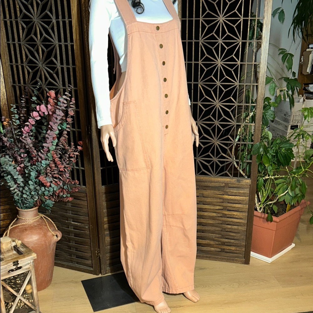 NWT ODDI PEACH OVERALLS 1XL
